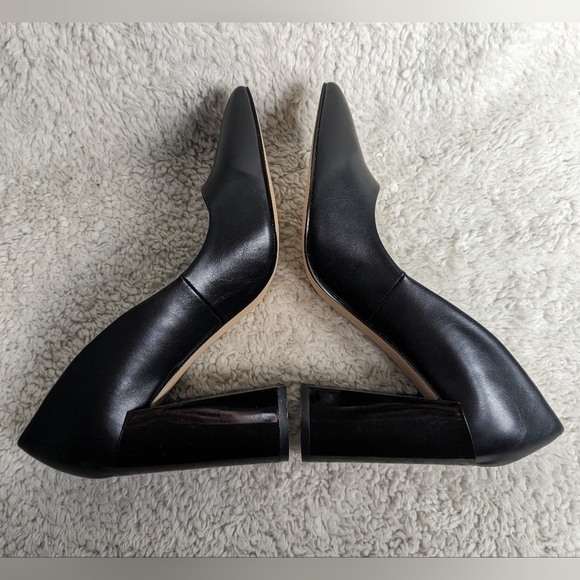 MATT & NAT Heel black pointed toe shoes LIKE NEW CONDITION!  size 38 = 7.5 us - Picture 6 of 10